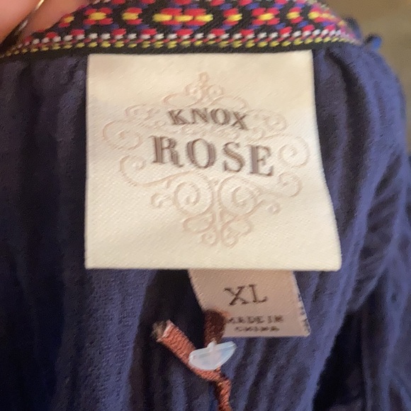 Knox Rose Navy Romper - Picture 3 of 3